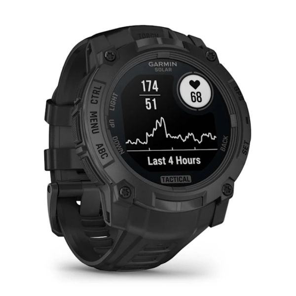 Garmin Instinct 3 (50mm) Solar Tactical Edition Smartwatch (Black)