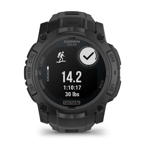 Garmin Instinct 3 (50mm) Solar Tactical Edition Smartwatch (Black)