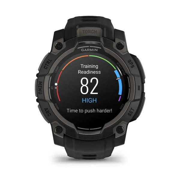 Смарт-годинник Garmin Instinct 3 (45 мм) AMOLED чорний
