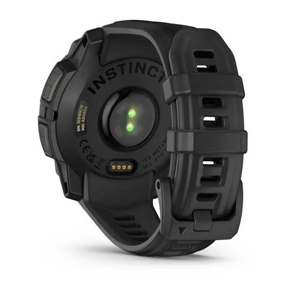 Смарт-годинник Garmin Instinct 3 (45 мм) AMOLED чорний