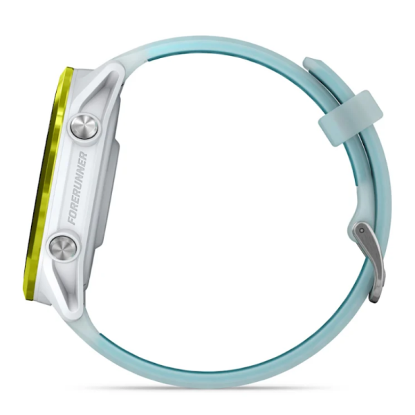 Garmin Forerunner 570 Smartwatch (47mm), Vivid Yellow Aluminum Bezel with White and Teal Strap