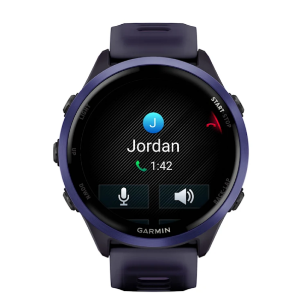 Garmin Forerunner 570 Smartwatch (47mm) Indigo Aluminum Bezel with Royal Purple/Indigo Band