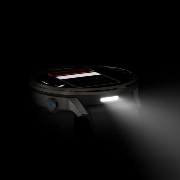 Смарт-годинник Garmin D2 Air X15 сланцевий з чорним силіконовим ремінцем