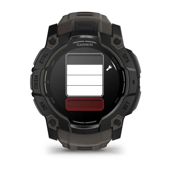 Смарт-годинник Garmin Instinct 3 (50 мм) AMOLED чорний/вугільний