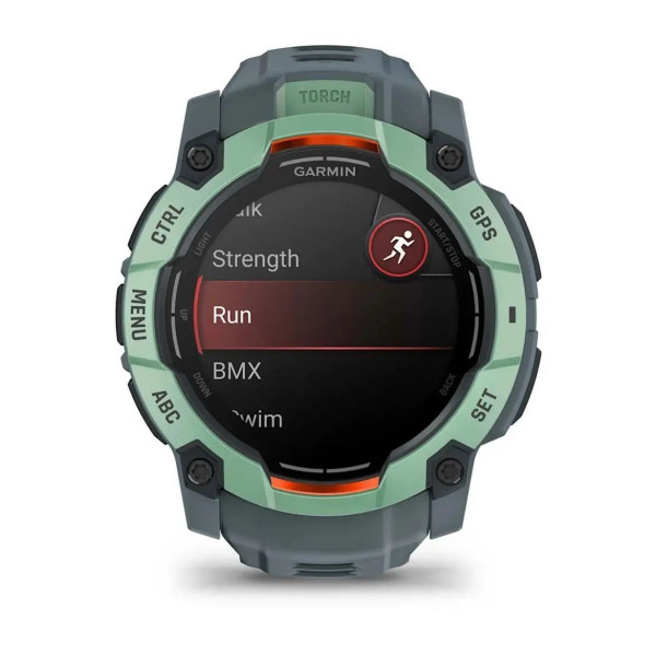 Смарт-годинник Garmin Instinct 3 (50 мм) AMOLED, колір неотропік / сутінковий