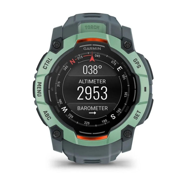 Смарт-годинник Garmin Instinct 3 (50 мм) AMOLED, колір неотропік / сутінковий