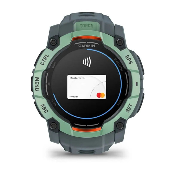 Смарт-годинник Garmin Instinct 3 (50 мм) AMOLED, колір неотропік / сутінковий
