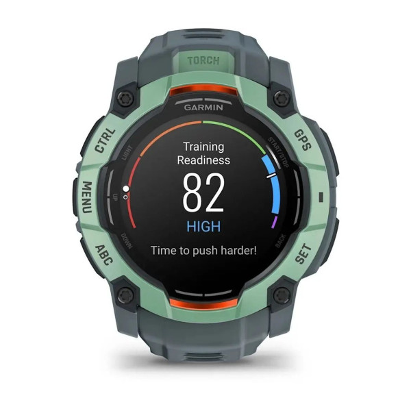 Смарт-годинник Garmin Instinct 3 (50 мм) AMOLED, колір неотропік / сутінковий