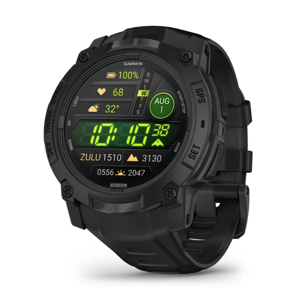 Смарт-годинник Garmin Instinct 3 (50 мм) AMOLED Tactical Edition чорний