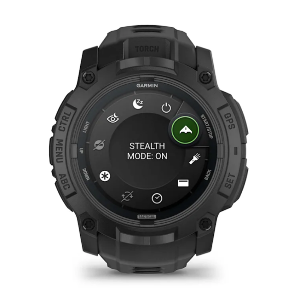 Смарт-годинник Garmin Instinct 3 (50 мм) AMOLED Tactical Edition чорний