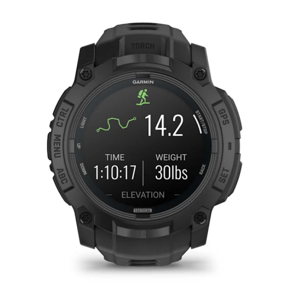 Смарт-годинник Garmin Instinct 3 (50 мм) AMOLED Tactical Edition чорний
