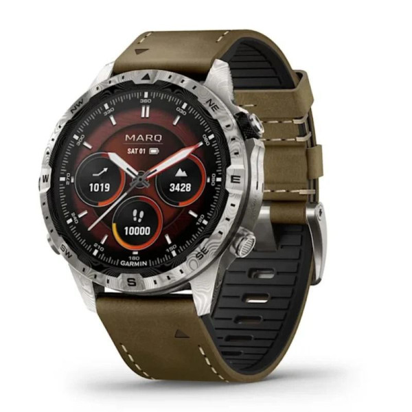 Garmin MARQ Adventurer (Gen 2) Damascus Steel Edition Smartwatch