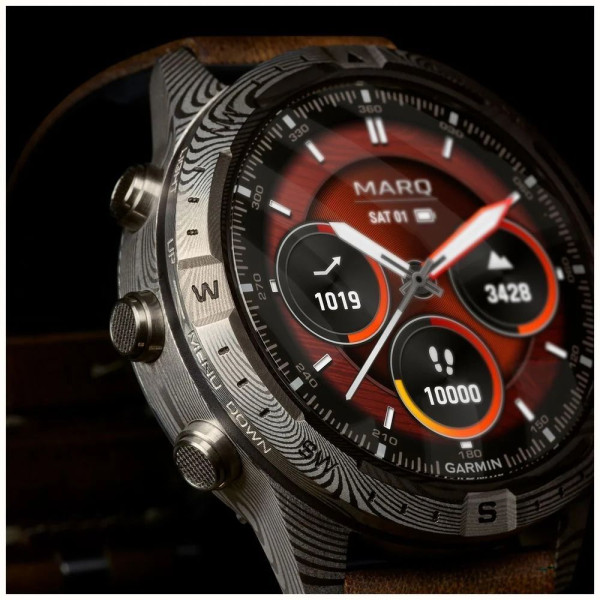 Garmin MARQ Adventurer (Gen 2) Damascus Steel Edition Smartwatch