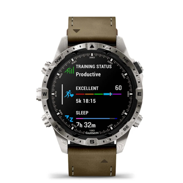Garmin MARQ Adventurer (Gen 2) Damascus Steel Edition Smartwatch