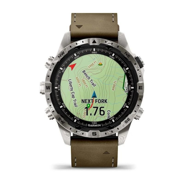 Garmin MARQ Adventurer (Gen 2) Damascus Steel Edition Smartwatch