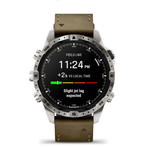 Garmin MARQ Adventurer (Gen 2) Damascus Steel Edition Smartwatch