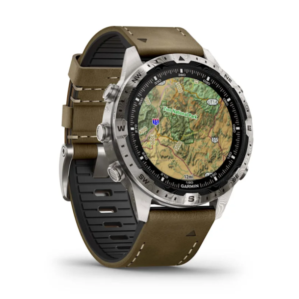 Garmin MARQ Adventurer (Gen 2) Damascus Steel Edition Smartwatch