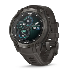Смарт-годинник Garmin Instinct Crossover AMOLED кольору деревного вугілля