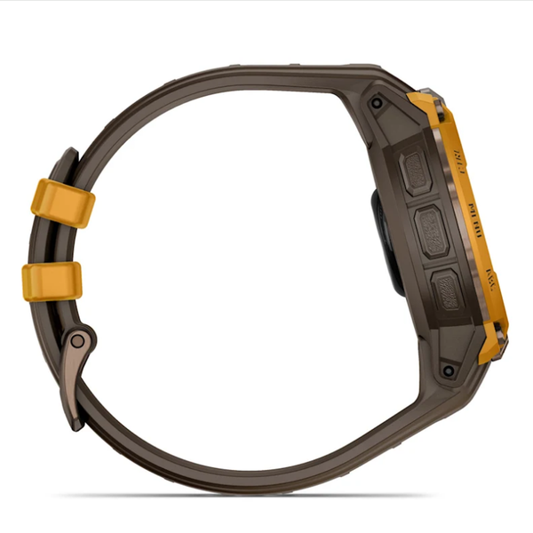Смарт-годинник Garmin Instinct Crossover AMOLED кольору бронза/сонячний промінь
