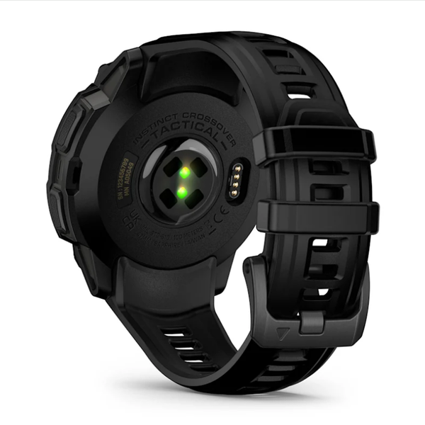 Смарт-годинник Garmin Instinct Crossover AMOLED – Tactical Edition чорний