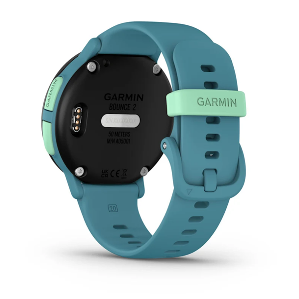 Смарт-годинник Garmin Bounce 2 бірюзові
