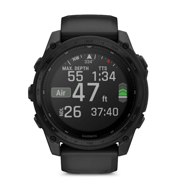 Смарт-годинник Garmin Tactix 8 (51 mm) Solar з Applied Ballistics Ultralight™