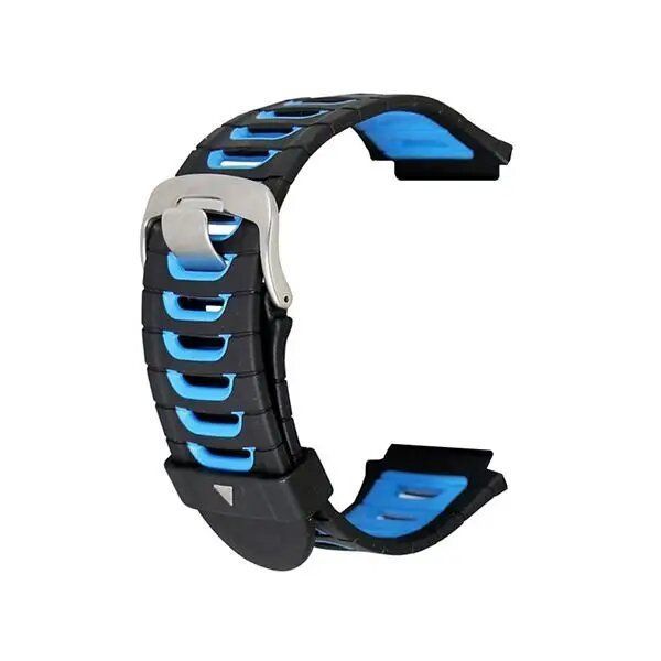Змінний ремінець для смарт-годин Garmin Forerunner 920XT, чорний/блакитний