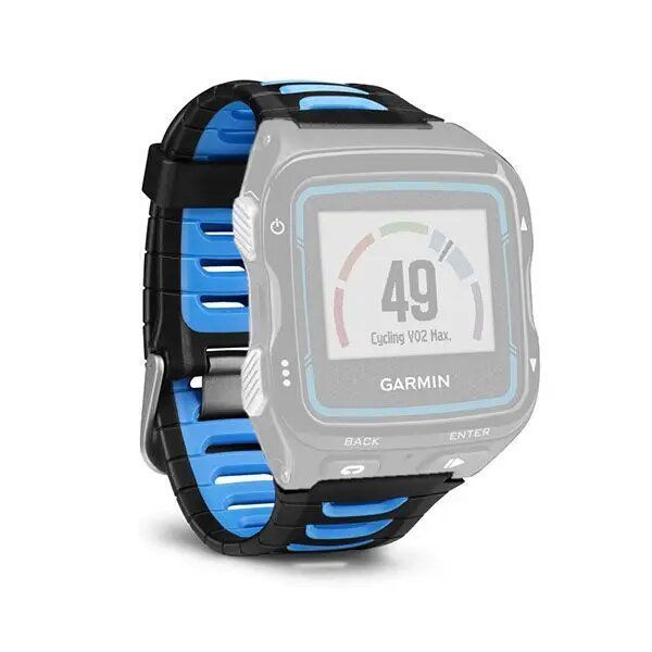Змінний ремінець для смарт-годин Garmin Forerunner 920XT, чорний/блакитний