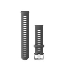 Garmin 20mm Quick Release Strap for Forerunner, Venu, and Other Watches, Gray