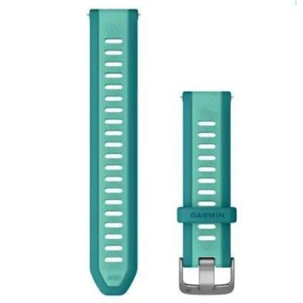 Garmin 20mm Watch Strap for Forerunner, Venu, and Other Watches - Turquoise/Aqua