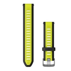 Garmin 20mm Bright Yellow/Black Watch Strap for Forerunner, Venu, and other watches