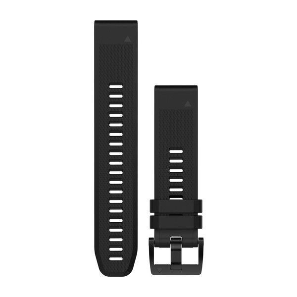 Ремінець Garmin QuickFit 22 чорний для смарт-годин Fenix ​​5, Forerunner 935, Approach S60, Quatix 5