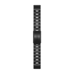 Ремінець Garmin QuickFit 22 для fenix 5/5 Plus, Approach S60, Instinct, MARQ, Forerunner 935/945/745 та інших, титановий темно-сірий DLC