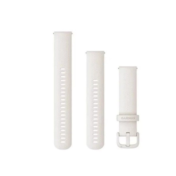 Garmin 20mm Quick Release Strap for Forerunner, Venu, and More - Ivory