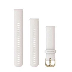 Garmin 20mm Quick Release Strap for Forerunner, Venu, and More - Ivory
