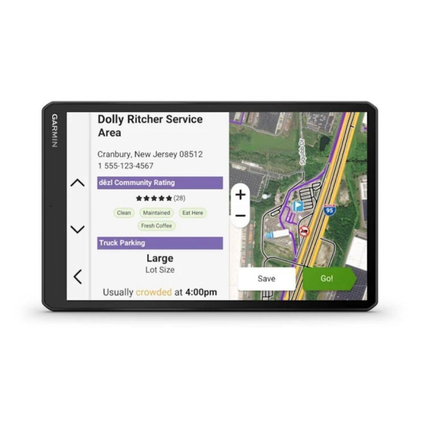 10-дюймовий GPS-навігатор для вантажівок Garmin dēzl™ OTR1020