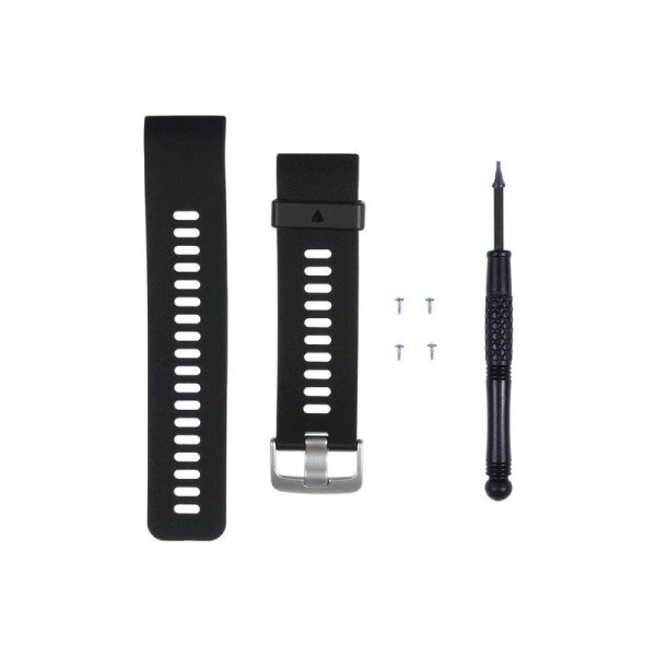 Змінний ремінець Garmin силіконовий для годинника Forerunner 35, чорний