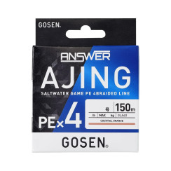 Cord Gosen Answer Ajing PE X4 150m #0.25 6lb/2.7kg