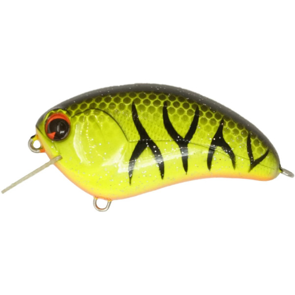 Wobbler Ima Square Bill 55F 55mm 10g #161 Barred Black Back Chart