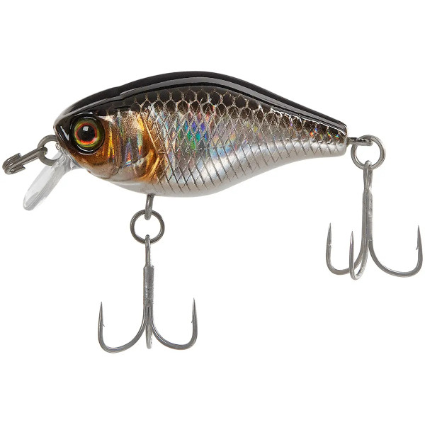 Воблер Jackall Chubby Magnum 50F 50мм 8.3g HL Silver & Black