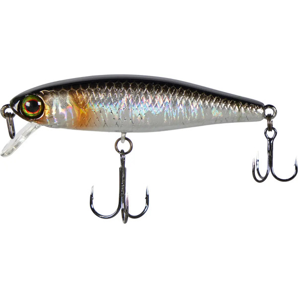 Воблер Jackall Tiny Fry 65SP 65мм 5.6g HL Silver & Black