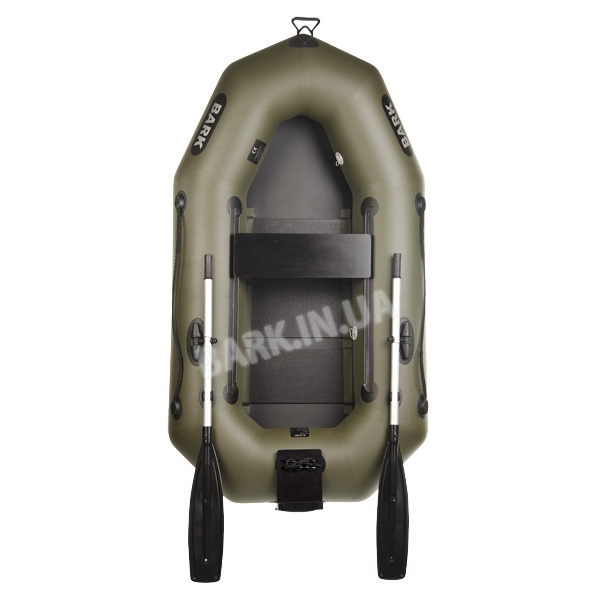 B-210CN Inflatable boat Bark single-seater with outboard transom, rowing