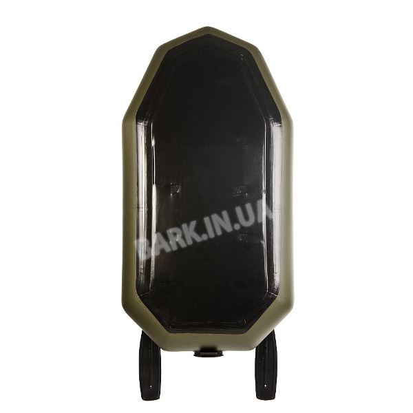 B-210CN Inflatable boat Bark single-seater with outboard transom, rowing
