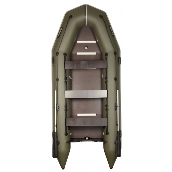 BT-420S Моторная надувная лодка Bark килевая с жестким днищем, шестиместная