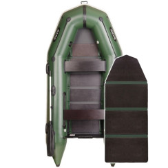 BT-310 слонець книжка, 3х місний моторний човен Bark