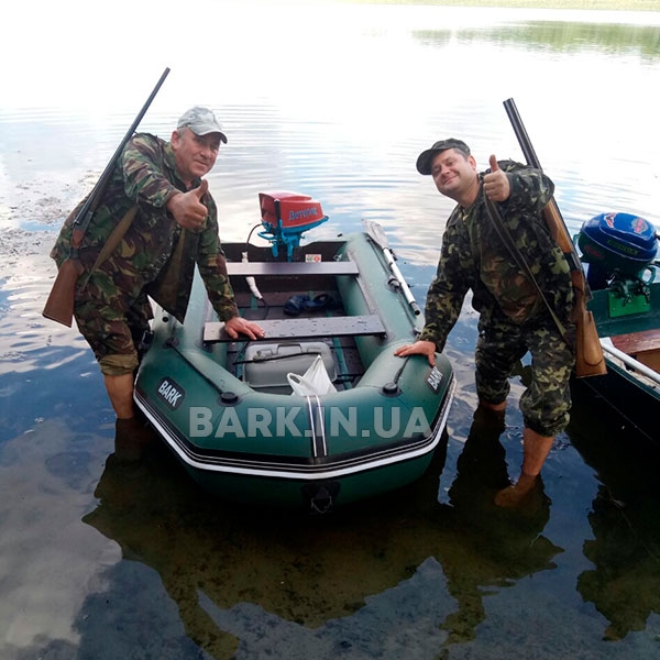 BT-310D Моторний надувний човен Bark тримісний, пересувні сидіння