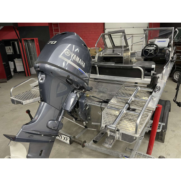 UMS 485 DC AL Boat + 2021 Yamaha 70 Motor
