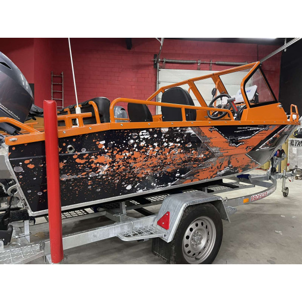 Boat UMS 485 DC AL No. 420 Orange