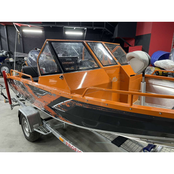 Boat UMS 485 DC AL No. 420 Orange