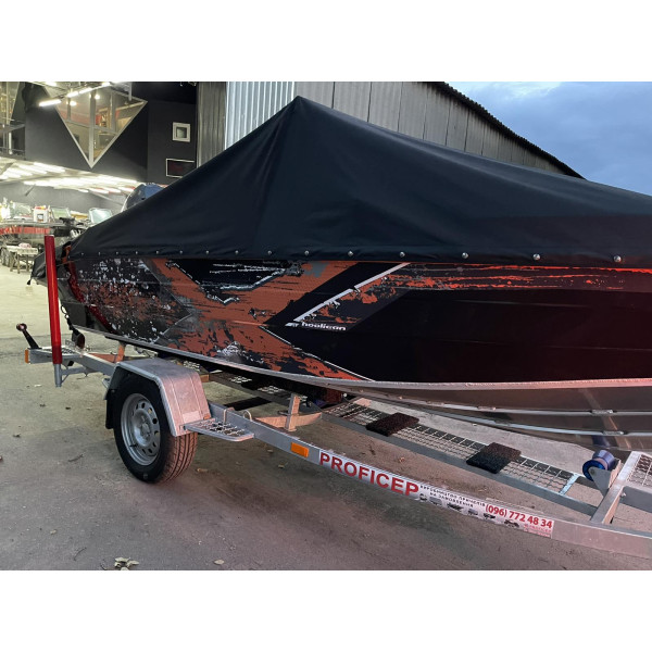 Boat UMS 485 DC AL No. 420 Orange